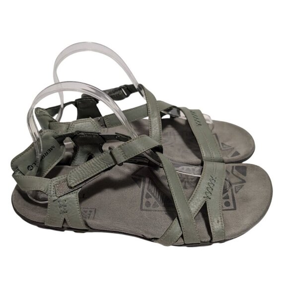 Merrell Blue Dove Sandspur Sport Convert Paloma Hiking Sandals Womens Size 9 - Picture 3 of 4
